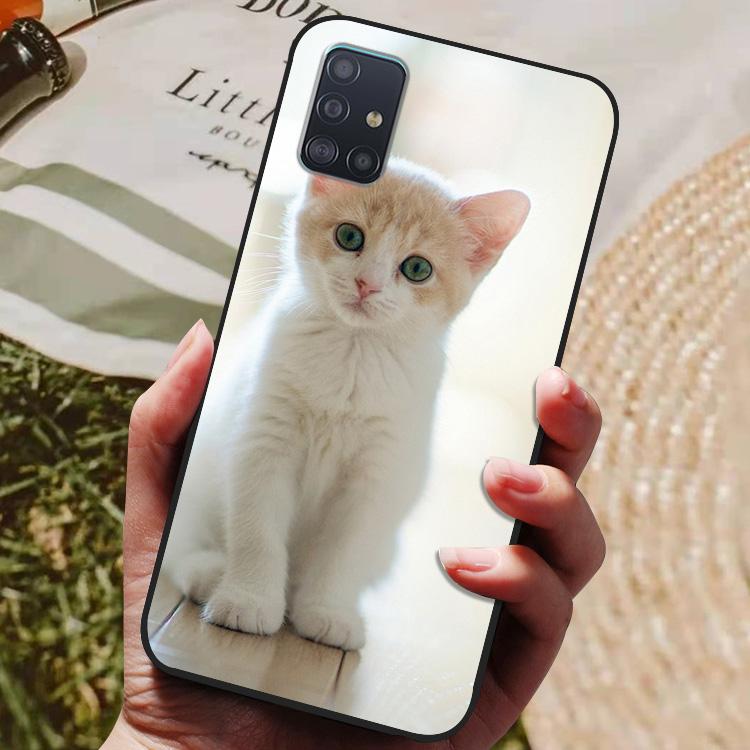 Für Samsung Galaxy A31 A51 A71 Hülle Silikon Rückabdeckung Handyhülle Für Samsung A51 A71 A31 A315 A515 A715 Weiche Hülle Stoßfänger coque
