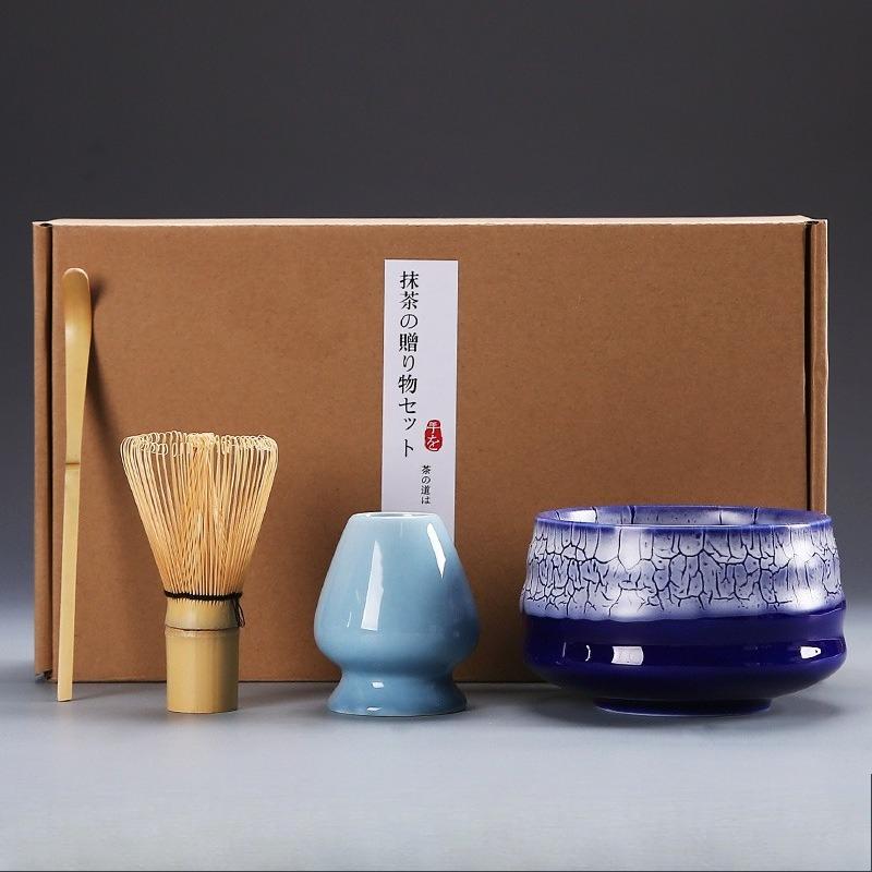 Japanese Matcha Tea Set Whisk Stand Tea Ceremony Matcha Bowl Grinder Brushes Tea Tools Holder Tea-making Tea Accessories