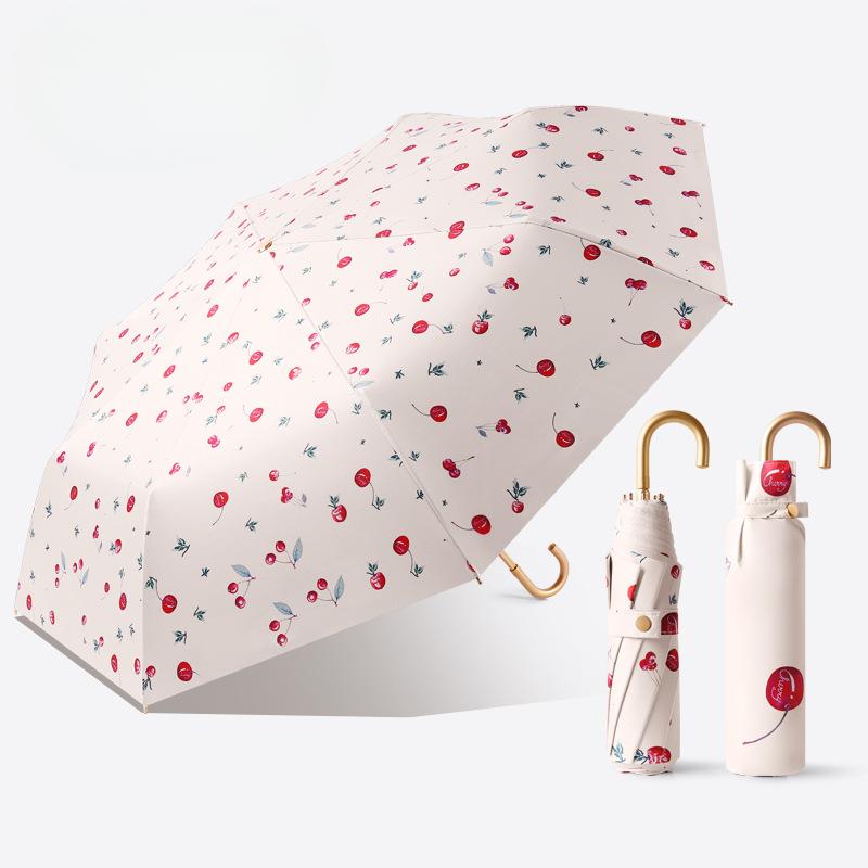 Переносные зонты с изогнутой ручкой — фото 10