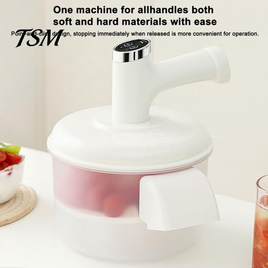 Kitchen Tool for Arthritis Automatic Electric Fruit Vegetable Peeler, Compact Stainless Steel Tool, Portable Appliance One-Click Operation Food