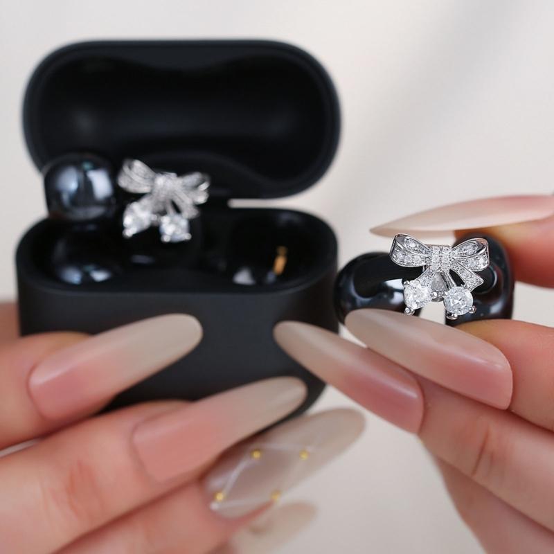 Bezdrátová Bluetooth sluchátka Náušnice Sada Mašlička Příslušenství ke sluchátkům Potlačení hluku Pro Freeclip