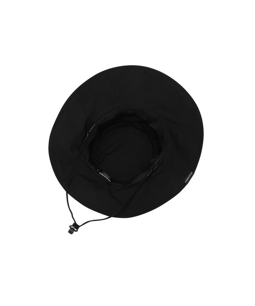 DISCOVERY EXPEDITION Wide Drop Brim Hat (Black)