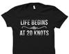 Kitesurfer Gift. Kitesurfer Shirt. Kitesurfing Gift. Kitesurfing T-Shirt. Beach Shirt. Summer Shirt. Life Begins At 20 #OS2084