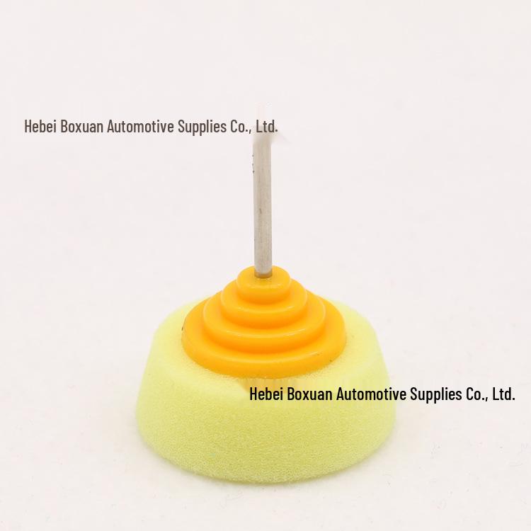 123-calowa gąbka polerska w kształcie stożka: Gąbka Detailingowa do Małych Powierzchni z Trzpieniem Kompatybilnym z Wiertarką