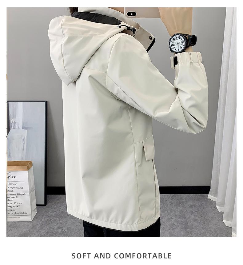 Women's Outdoor Hooded Waterproof Windbreaker Jacket