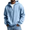 Men's  Long  Sleeves  Leisure  Sports  Half  Zipper  Hooded  Hood  Hoodie