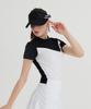 DUVIK Women'S Ribbon Tape Point Sun Visor Dc2Wap001Bk