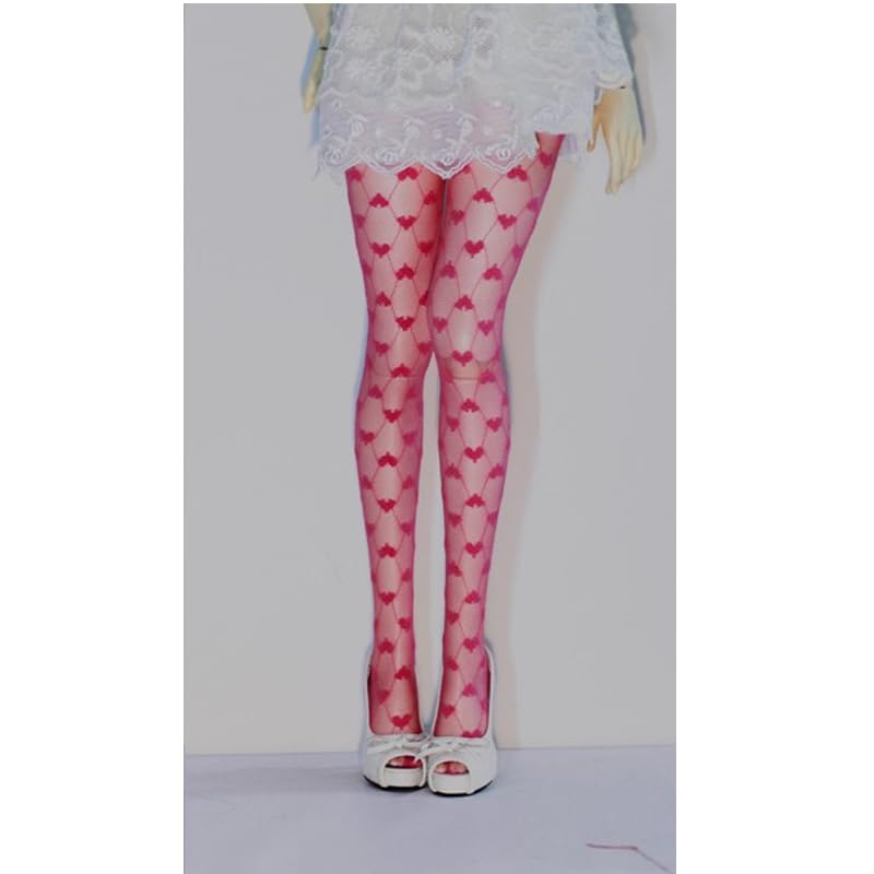 

HAMRETHYPPZ 14 16 13 Кукла BJD на шаровых шарнирах, Платье для куклы, Костюм для куклы, Наряд горничной для куклы, Розовые чулки, Персиковые носки (Голова и тело не включены) розовый (16)