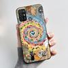 Hülle Für ZTE Blade A52 / A52 Lite Hülle Ästhetisch Niedliche Katze Astronaut Handyhülle Schwarze Weiche Silikon TPU Rückabdeckung Bumper Schale
