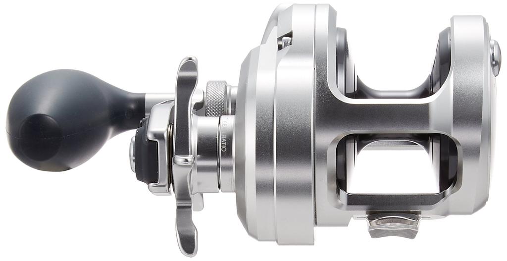 SHIMANO Köderrolle Double Axis Jigging 17 Ocean Jigger 1500HG rechter Griff