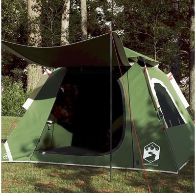 Vidaxl 4-person Green Camping Tent