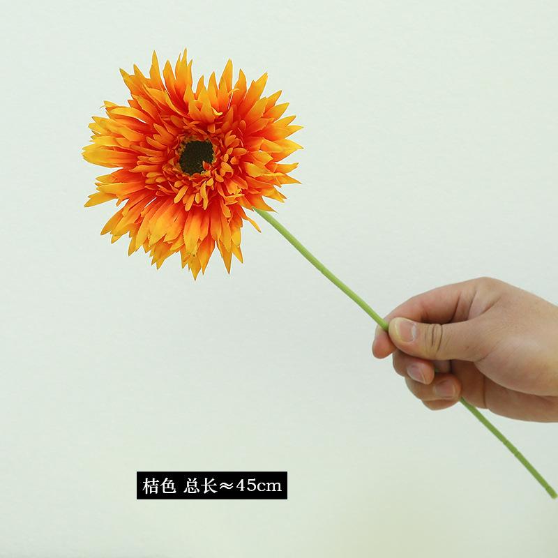 1Pcs Artificial Silk Gerbera Flowers for Wedding Decoration Fake Daisy Chrysanthemum Party Home Decoration Fake Flowers
