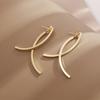 Attractive Pendant Earrings Curved Gifts Decorative