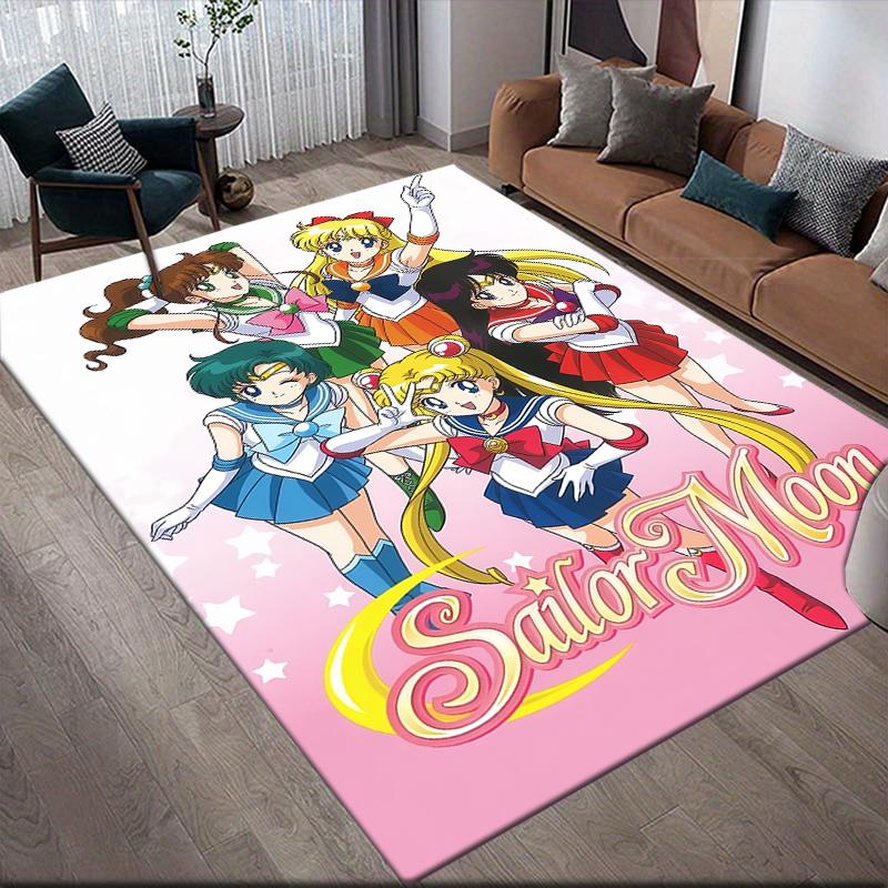

Розовый сказочный ковер Sailor Moon, Мягкий ковер для фанатов Sailor Moon, Отличный подарок.chl 60x90cm
