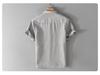 Men's Summer Waffle Short Sleeve Cuban Collar Shirt - Trendy, Comfortable, Versatile