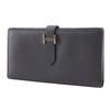 HERMES Beansufla Purse black Epsom unisex Used