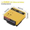 1Pcs 18V 20V To 220V Battery Inverter Dual Plug Multifunctional Smart Transformer Household 120W Outdoor Work Inverter