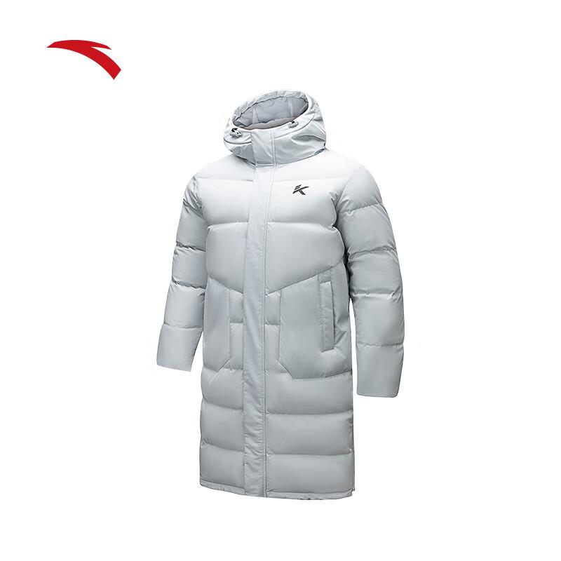 ANTA KT Men s Long Hooded Duck Down Jacket 185/2XL