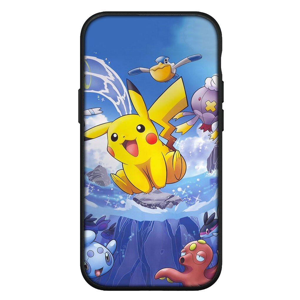 Cover for iPhone 17 16 15 Xiaomi Poco Redmi Note 14 13 12 11 Pro Max 16ESamsung Galaxy S25 S24 S23 OPPO Huawei Mew Pokemon Pikachu Mewtwo Phone Case