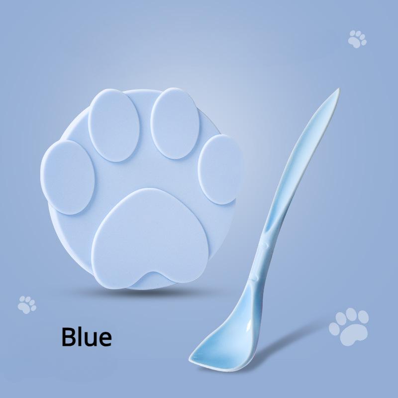 

Pet Food Lids Dog Cat Silicone Lid Portable Storage Sealed Cover Spoons Reusable for Canned Cats Dogs Food Pets Sealing Cap