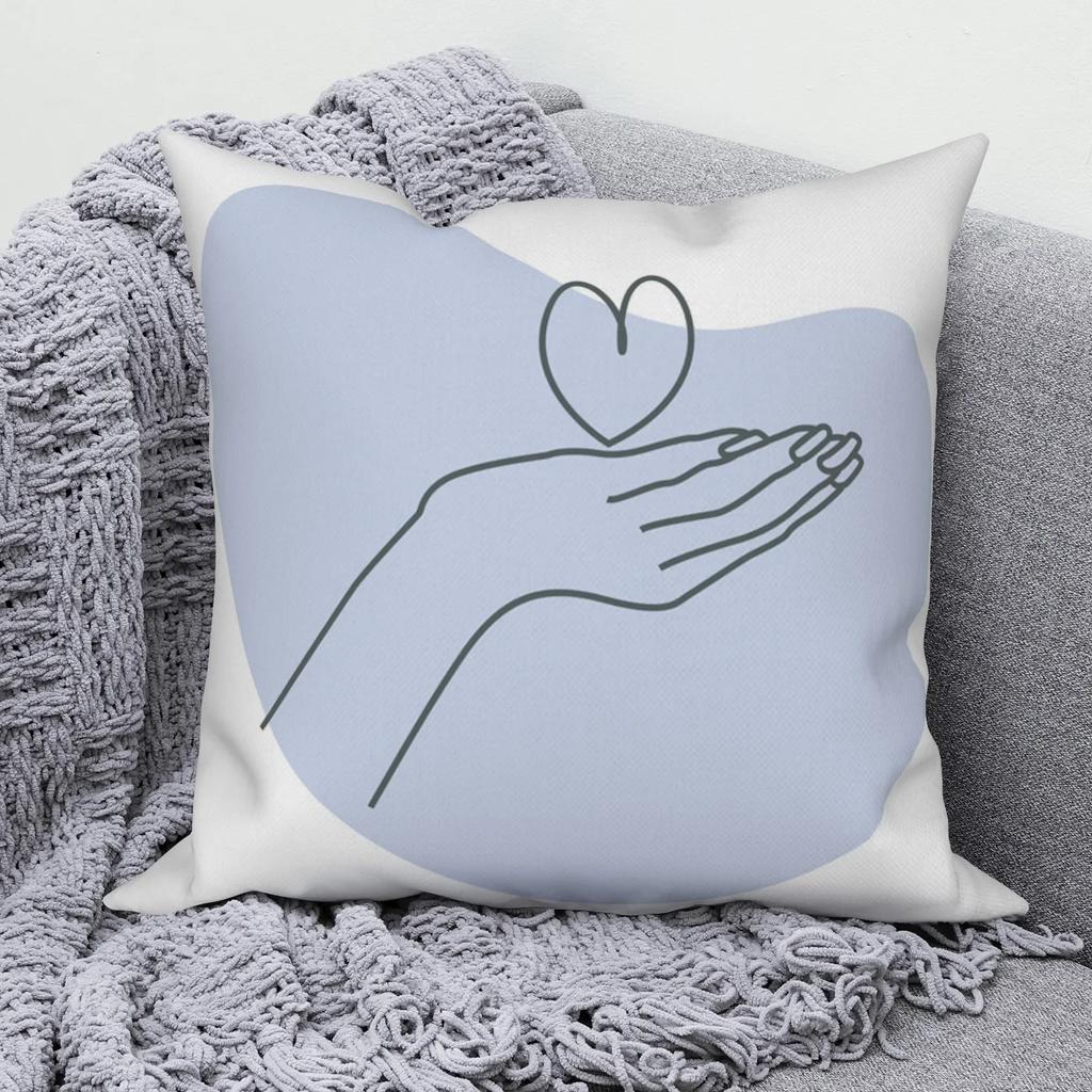 Line Abstract Pillowcase Sofa Cushion Cover Modern Simple Nordic Decorative Home Throw