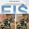 4K Sports Action Camera with Anti-Shake, Touchscreen, Wireless Connectivity, for Cycling & Fishing