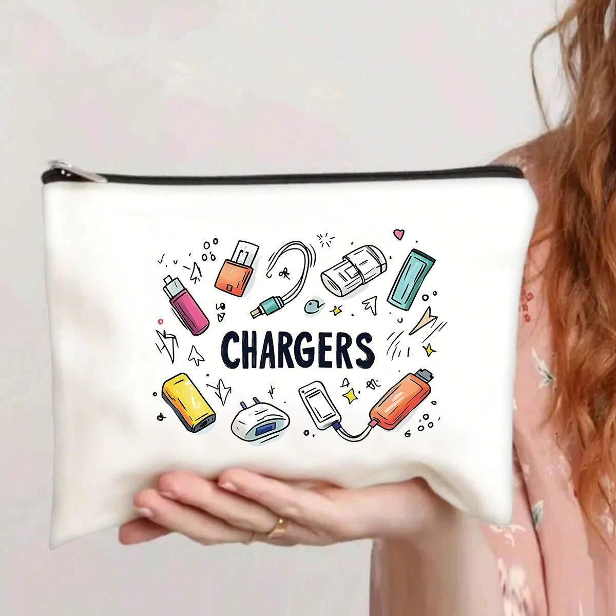 Стильная косметичка для медсестры на молнии, яркий медицинский дизайн, идеальный подарок для медсестер, студентов-медсестер и выпускников, прочный полиэстер S