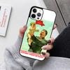 Vintage Stalin USSR CCCP Phone Case For iPhone 17 Air 16 15 14 13 12 Pro Max Plus Max Cover Shell Coque