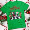 Cute Christmas T-Shirts Santa Reindeer Funny Ugly  Tee