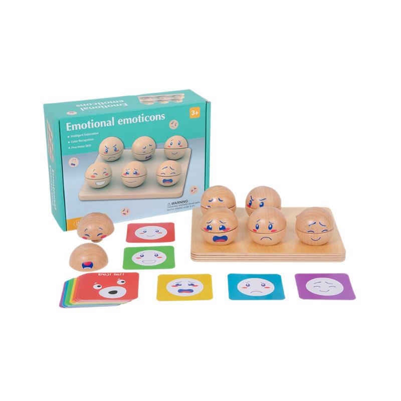 Face-Changing Expression Ball Game: Large, Educational, Parent-Child Interactive Toy for Early Childhood Development