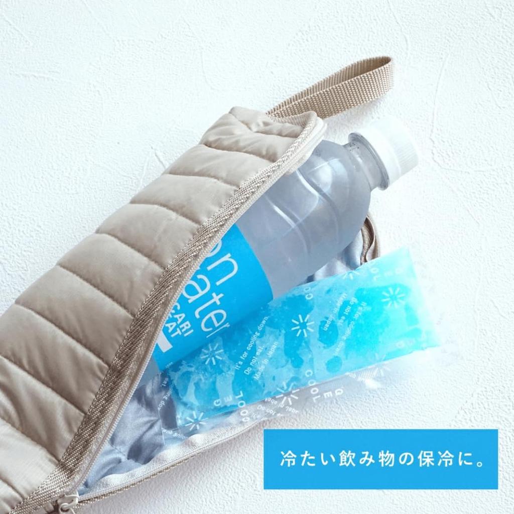 padou Made in Japan, non-hardening ice pack, S size, set