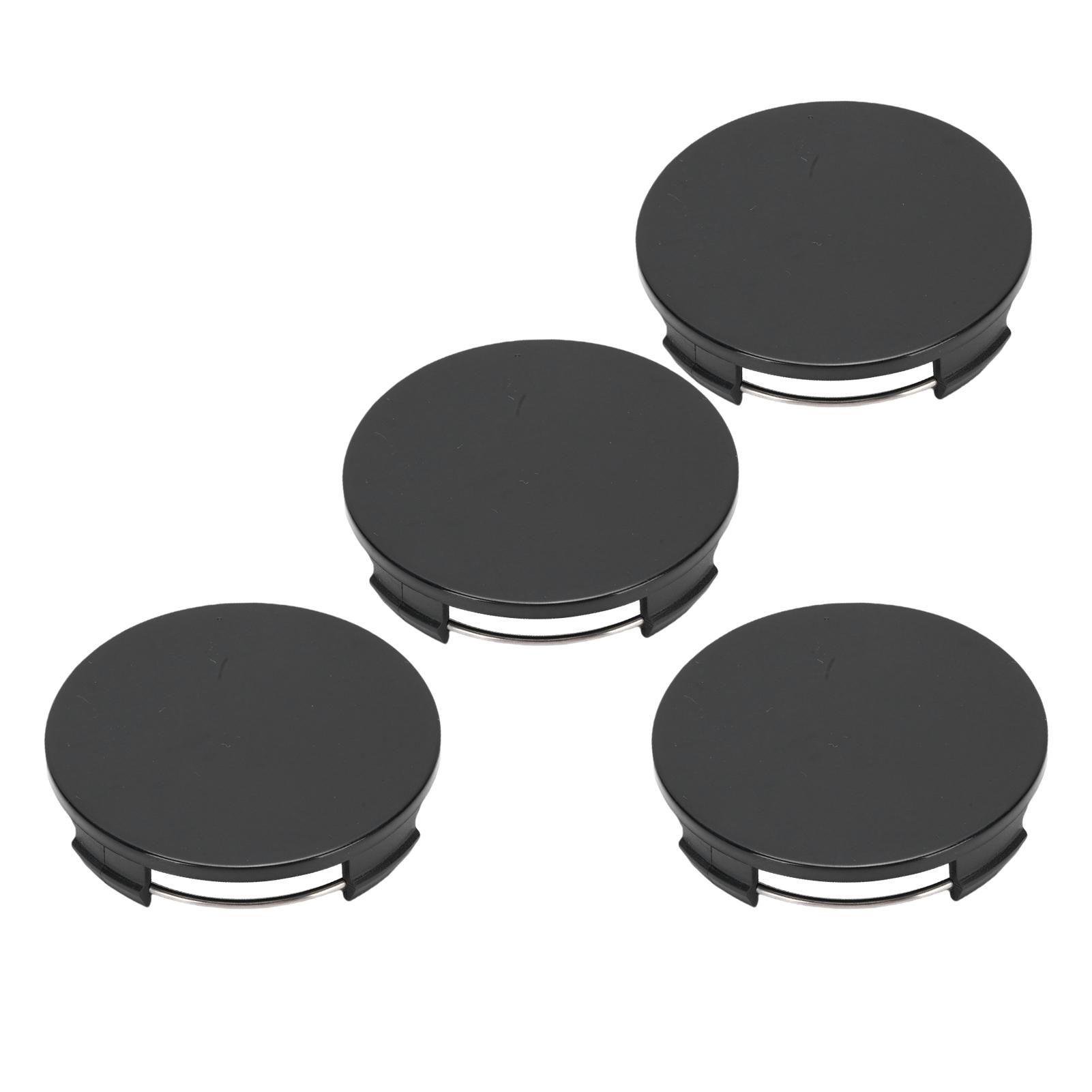 

4 шт. 65 мм 2,6 дюйма Колпаки на центр колеса Защита от падения Крепление 62,2 мм ID Универсальная крышка центра ступицы Черный чёрный