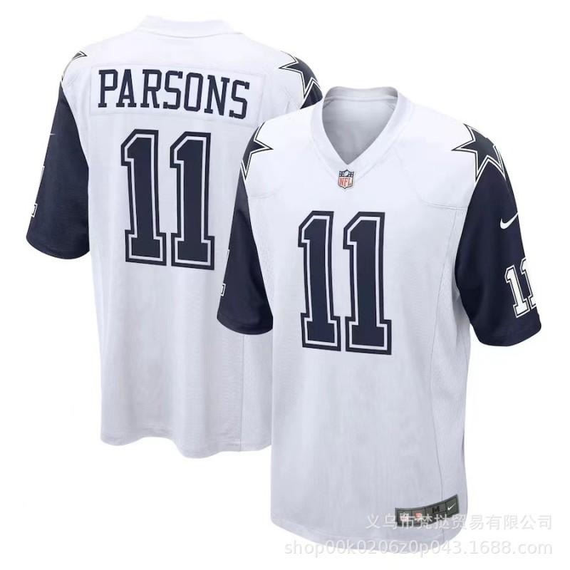 Camiseta de Fútbol Americano NFL Dallas Cowboys para Hombre Manga Corta Mezcla de Algodón Uniforme Deportivo de Equipo Rugby Baloncesto Entrenamiento