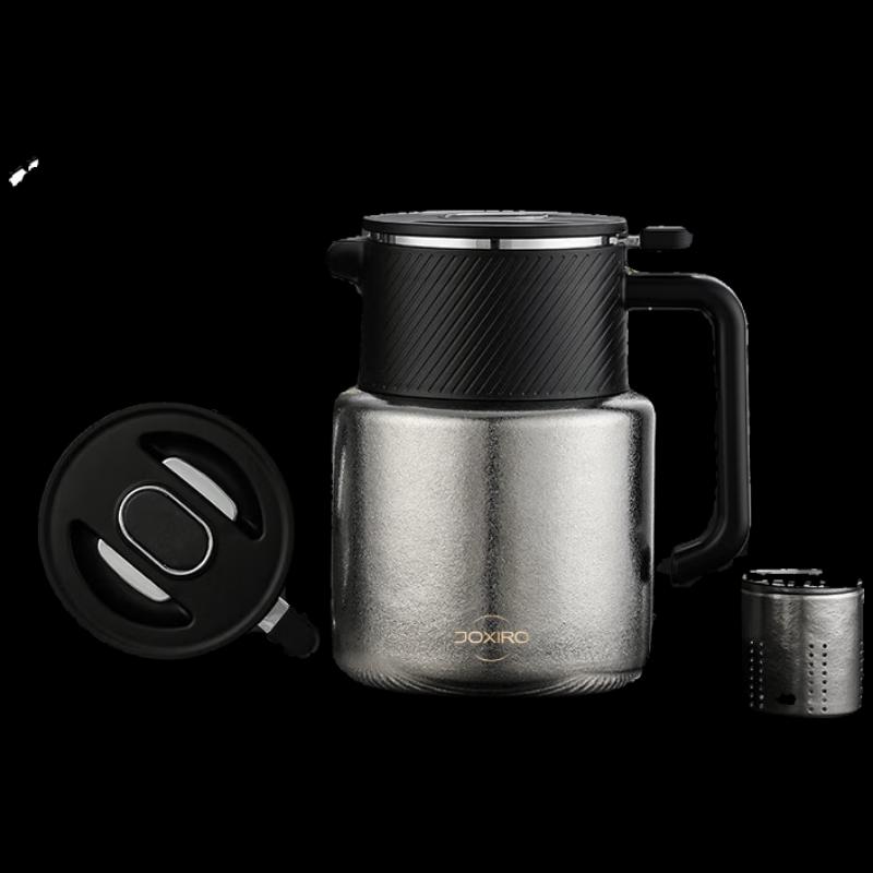 JiuXiLu Smart Titanium Double-Layer Stewing Teapot