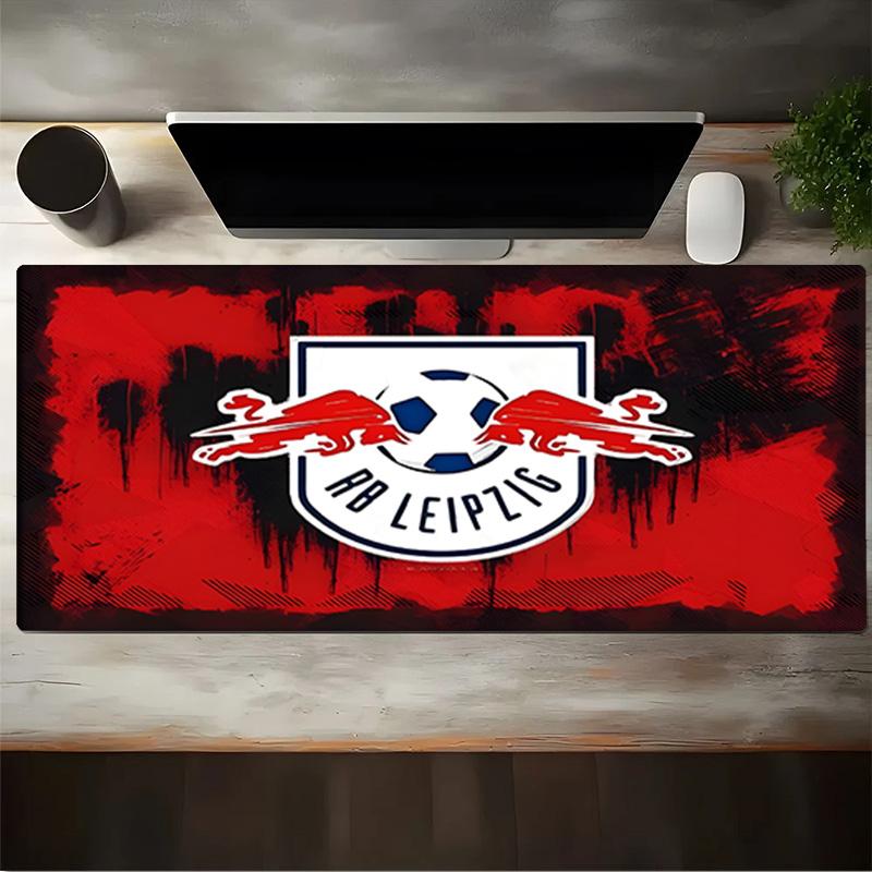 Rb FootballWappen Design Mauspads, Gaming-Mauspads, Tastaturpads, Schreibtischdekoration für Computer-Notebook, Fan-Geschenk, Geburtstagsgeschenk