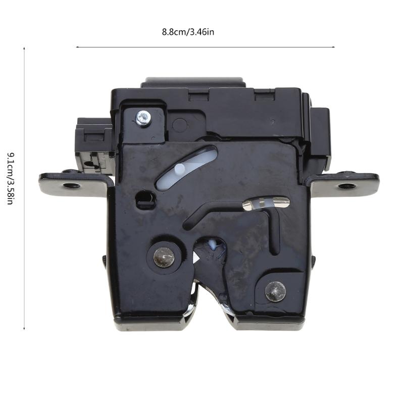 Conjunto de trava para porta traseira traseira, atuador de bloqueio de porta-malas para micra mk3 qashqai j10 substitui 905022dx0a 90502-2dx0a