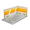 Automobile Toy 1/32 Car Garage Parking Space Garage DIY Scene Parking Lot Model  For Children