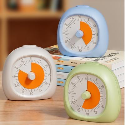 Useful Plastic Visual Timer Silent Focus Aid Study Timer 60 Minute Countdown Timer Study