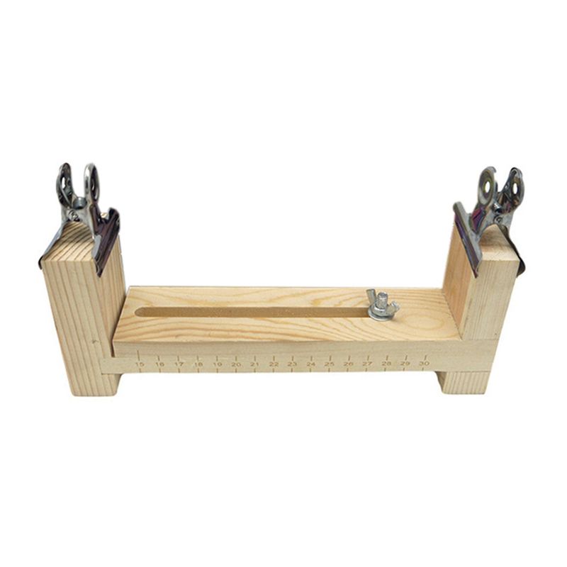 

AEE4-Diy Tool Bracelet Woven Workbench Length Adjustable Manual Wooden Paracord Jigs Set Rope Weaving Maker Platform