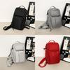 Multifunctional Capacity Large Oxford Backpack With Solid Color Design Teens For
