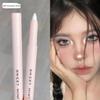 Lidschatten Liegender Seidenraupen-Highlighter-Stift Koreanisches Augen-Make-up Mattweiße Perle Hochglänzender aufhellender Glitzer-Lidschattenstift