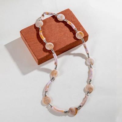 Damen Böhmische Halskette Halskette mit speziell geformten Perlen Strandhalskette Schmuck für Alltag Straße Partys Urlaub
