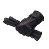 Goatskin Men'S Gloves, Warm In Autumn And Winter, Piled And Thickened, Windproof, Imitation Deerskin Pattern, Sheepskin, Driving Riding Motorcycles