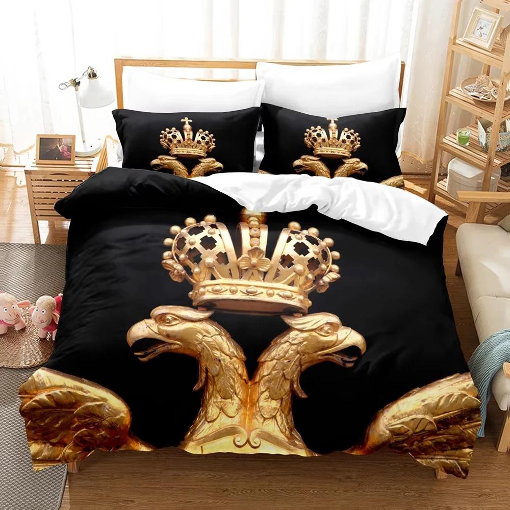 New 3D Print Russian Flag Duvet Cover Teen Bedroom Single Double Queen King Size Duvet Cover Bedding Set Quilt Cover Pillowcase