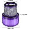 2pcs Filter For Dyson Sv16 Outsize V11 Outsize V11 Outsize Absolute 970422-01, Robotic Vacuum Cleaner Filter Element Brush Part