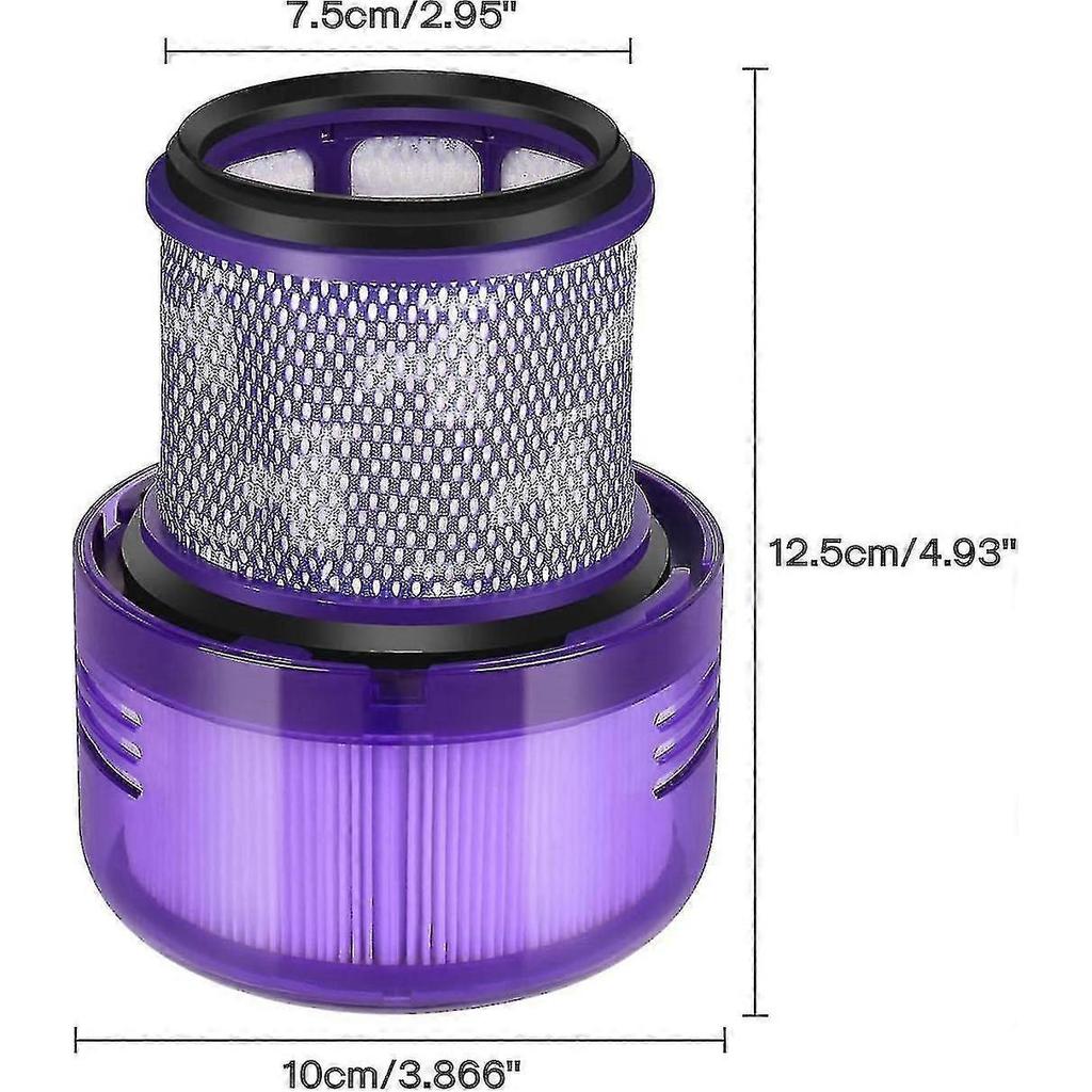 2pcs Filter For Dyson Sv16 Outsize V11 Outsize V11 Outsize Absolute 970422-01, Robotic Vacuum Cleaner Filter Element Brush Part