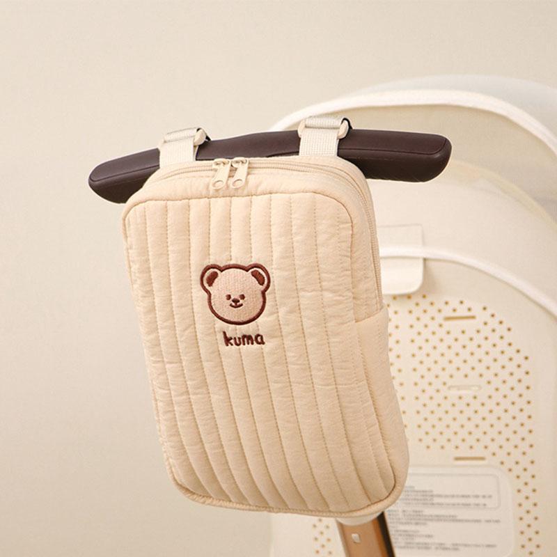 

Мамина сумка-медвежонок Сумка для детской коляски Органайзер для детских вещей на коляску Держатель Аксессуары для детской коляски Подвесная сумка-органайзер Сумка для хранения