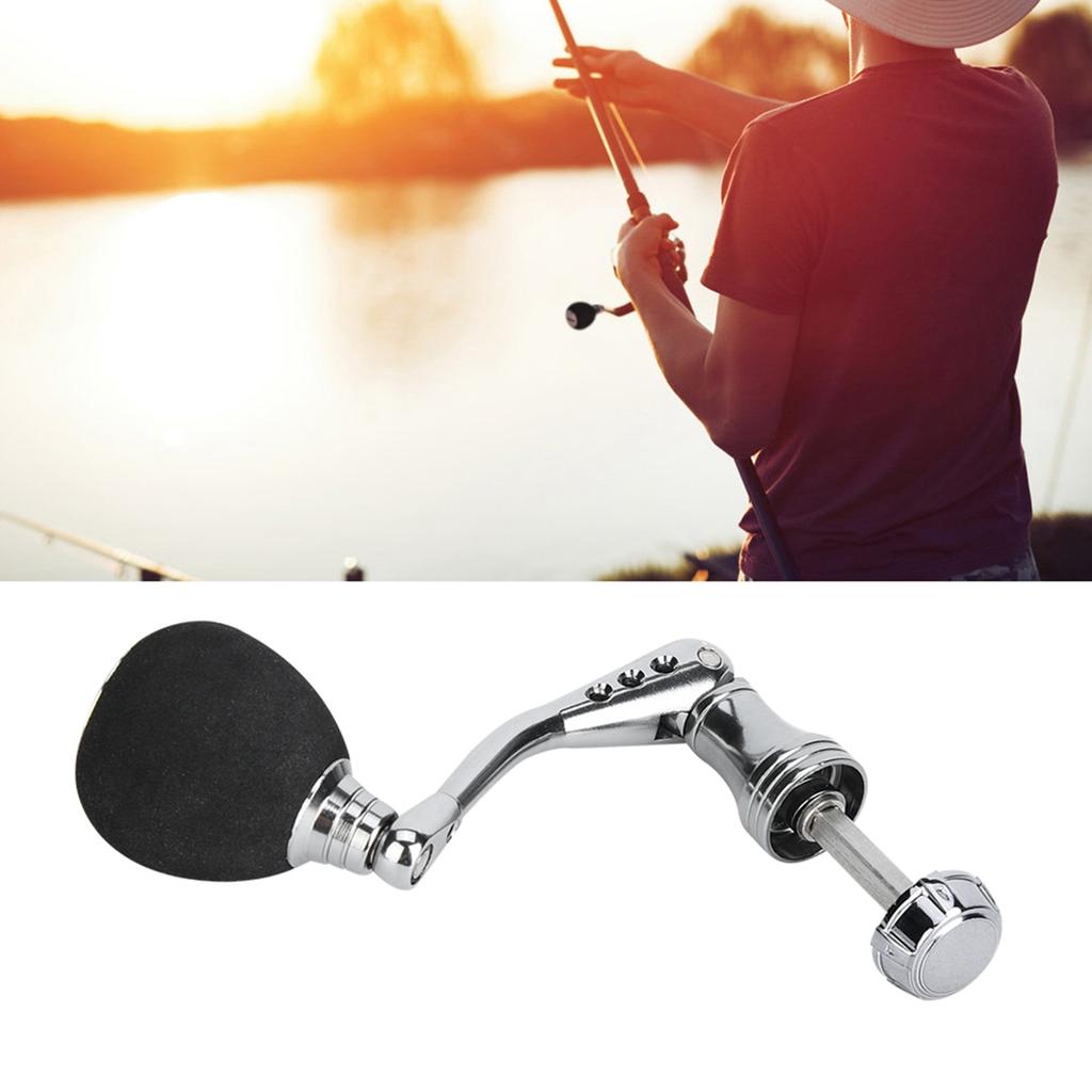 CNC Metal Fishing Reel Kits Handle Grip Rocker Arm Fishing Accessory Replacement Parts