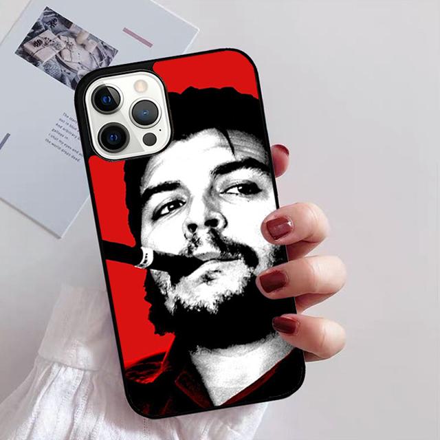 Che Guevara Zigaretten Handyhülle Für iPhone 17 Air 14 13 12 16Pro Max 15 Plus Max Hülle Schale