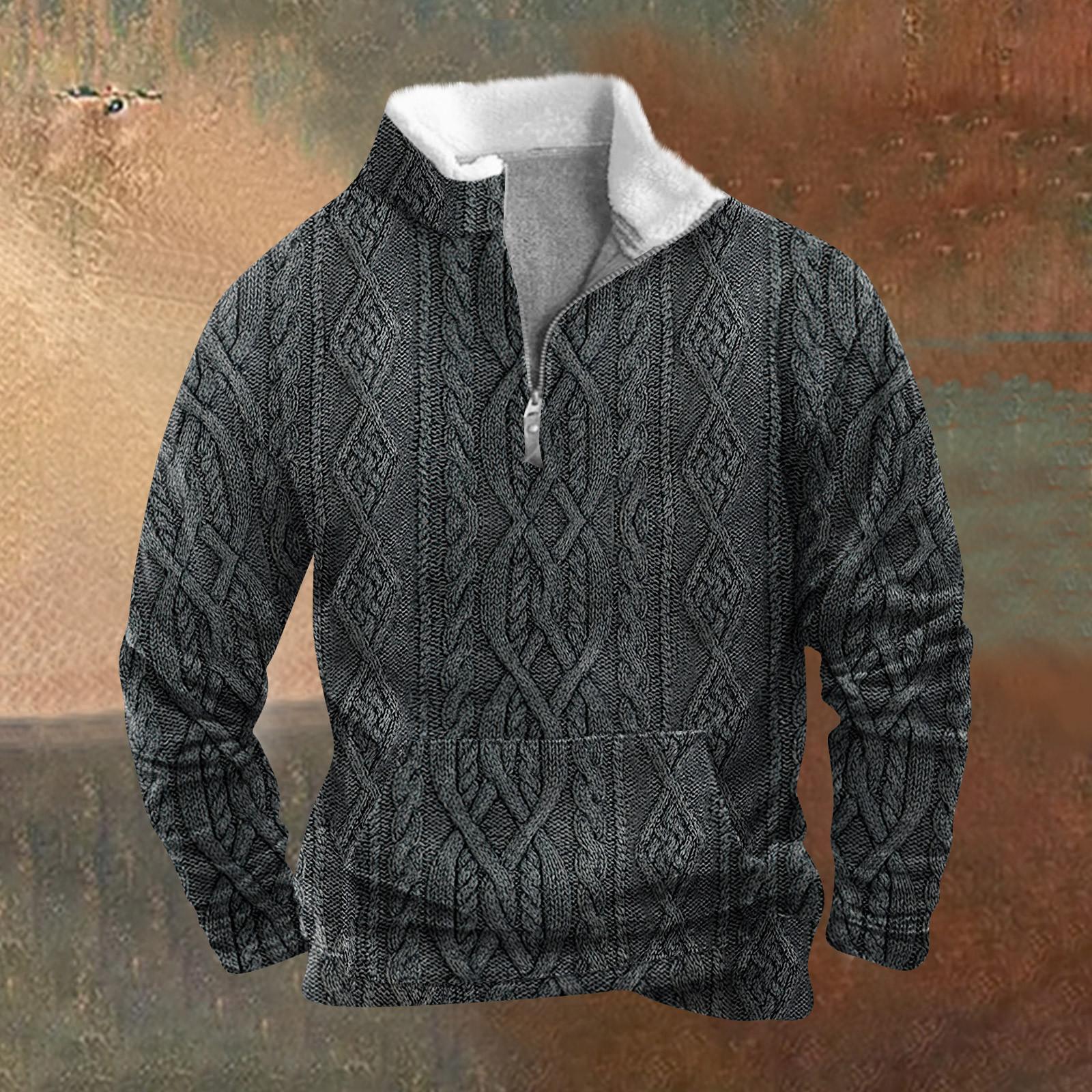 

Весенне-осенняя мужская толстовка с воротником-стойкой на открытом воздухе, повседневные свитера, топы XXXXXL